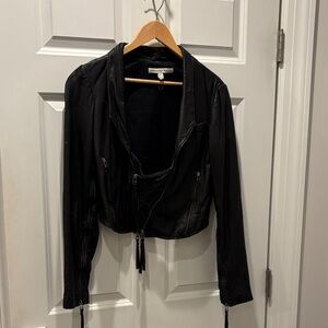 Twenty8Twelve Black Leather Jacket